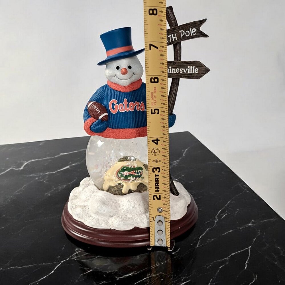 University of Florida Gators Snowman by The Memory Company Snow Globe - Picture 11 of 14